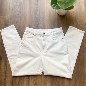 H&M white jeans